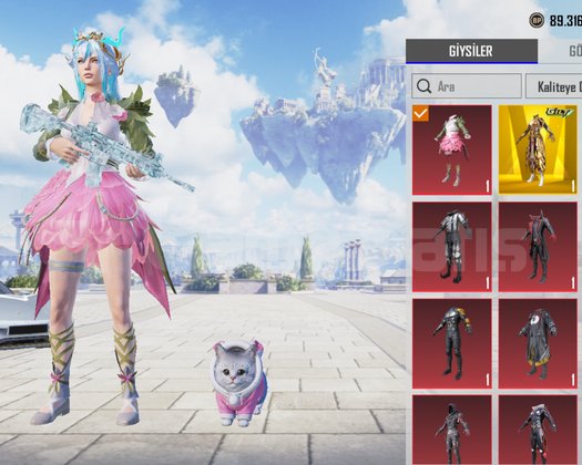 Pubg mobile orta seviye hesap