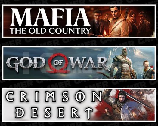 Mafia +God Of War +Crimson Desert