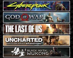 Cyberpunk +GOW +TLOU1 +UNCH +Wukong