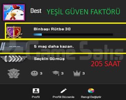 30 LVL | 205 SAAT | YEŞİL GÜVEN FAKTÖRÜ