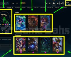 564 LVL + 276 KOSTÜM + 172 HERO + GÜMÜŞ 3 + MAİL!
