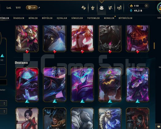 572 LVL + 164 KOSTÜM + 172 HERO + GOLD 2 + MAİL!S