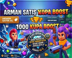 BRAWL STARS BOOST 1000 KUPA
