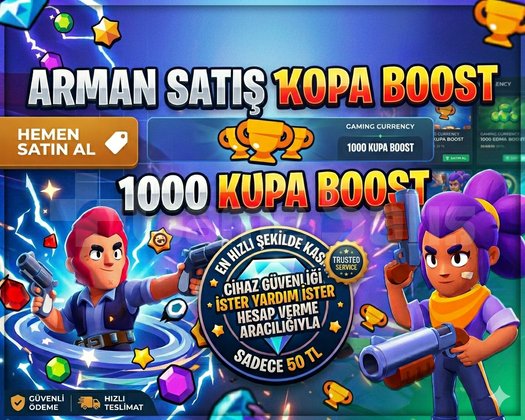 BRAWL STARS BOOST 1000 KUPA