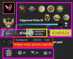 NADİR ! 10 MADALYA 1074 WİN 2676 SAAT SEÇKİN