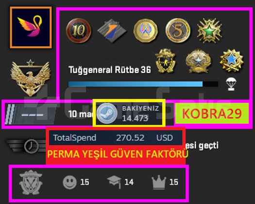 NADİR ! 10 MADALYA 1074 WİN 2676 SAAT SEÇKİN