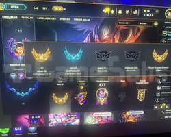 Euw plat hesap 400+ level
