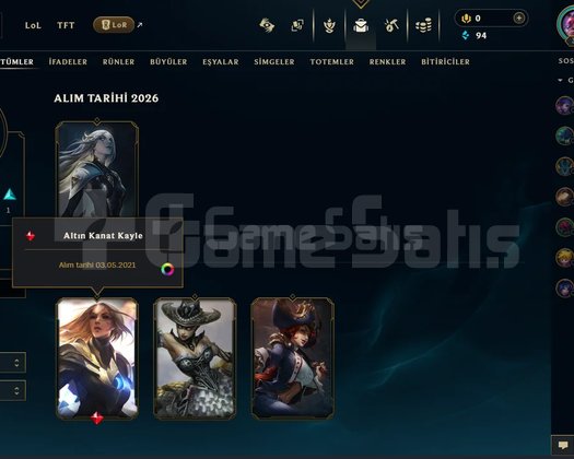 TR 30 LVL UNRANK HESAP SIRALAMA MAÇI OYNANMIŞ