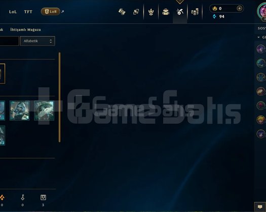 TR 30 LVL UNRANK HESAP SIRALAMA MAÇI OYNANMIŞ