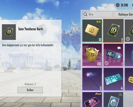 TEK BAĞ !! ALTIN V + 3X ID KARTI ++