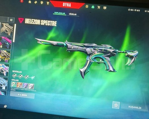 Fresh vandal spectre skinli yuce 1 hesap