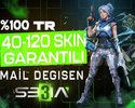 TR | BIÇAKLI | 40-120 SKİN GARANTİLİ MAİL DEĞİŞEN