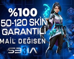 V.I.P| 50-120 SKİN GARANTİLİ MAİL DEĞİŞEN