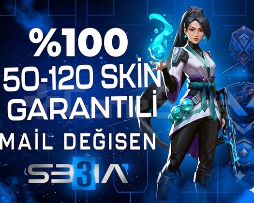 V.I.P| 50-120 SKİN GARANTİLİ MAİL DEĞİŞEN