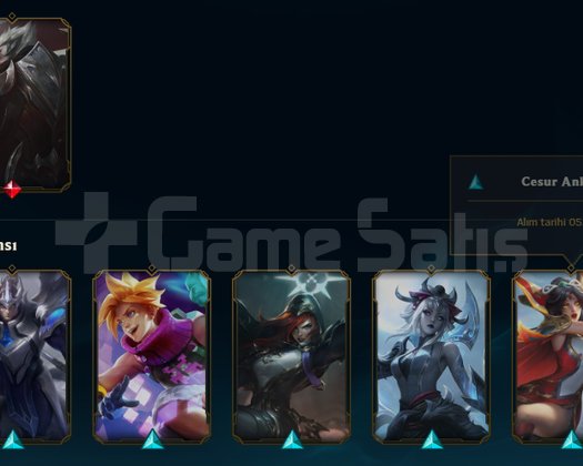 112 Level Unranked 58 Kostüm 136 Şampiyon Hesap