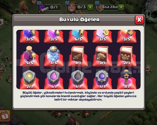 TH-10 BAŞLANGIÇ HESABI BOL KİTAP VE RÜN 2,3K TAŞ