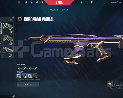 KURONAMİ BIÇAK + VANDALLI BOL SKİNLİ DİA2 HESAP