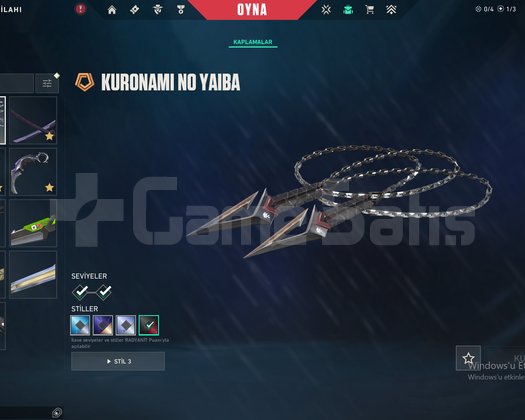 KURONAMİ BIÇAK + VANDALLI BOL SKİNLİ DİA2 HESAP
