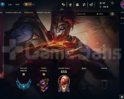 Lol Tr 288 skin 430 lvl kişisel hesap