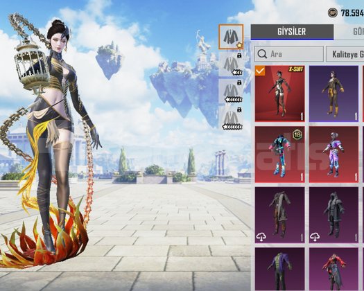 X-suit li 5. Sezon hesabı