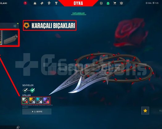 78 SEVİYE + KARAÇALI + 5 VANDAL / KURONAMİ + MAİL!