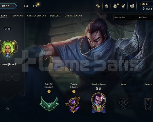 EUW WEST ZÜMRÜT 4 HESAP