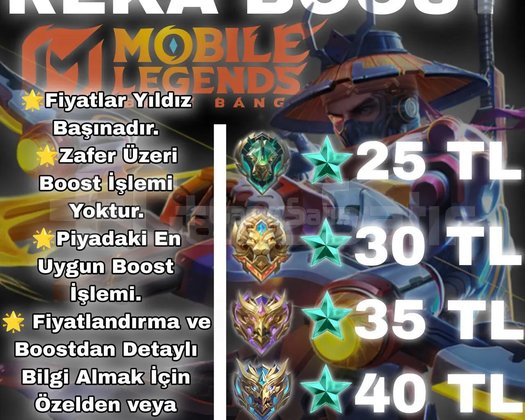 MLBB EN UYGUN BOOST İŞLEMİ