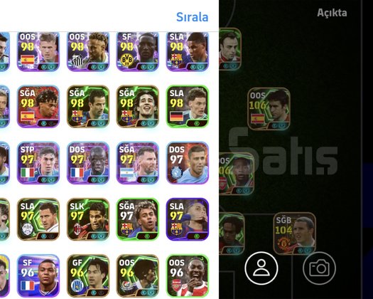 KG 3245 4 BOMBACI+RAUL+KAKA+VİERA+1350 COİN VAR