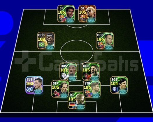 KG 3246 3 BOMBACI+YAMAL+PELE+MAKALELE+ROMARİO