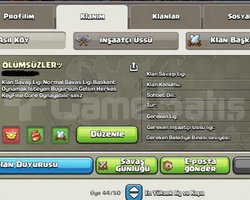 Aktif Oyunculu Güzel İstatistik 7Sv Klan