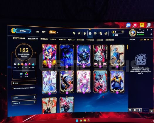 *Valorant+LoL Birleşik Hesap Kaçrılmayacak Fırsat