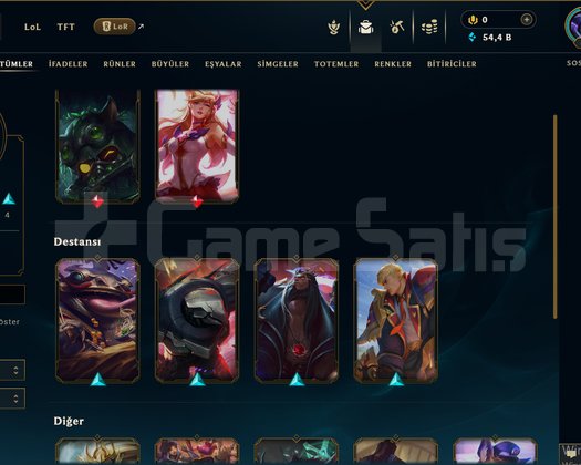 TR DİA 4 58 WR YÜKSEK MMR 50k MÖZ