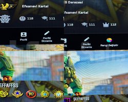 Cs2 hesabım satılıktır 17 madalyalı  4.5k saat