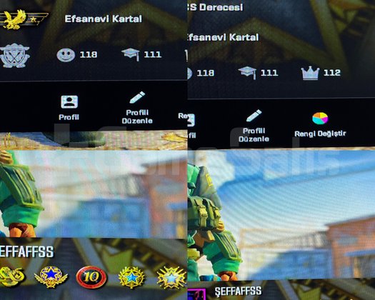 Cs2 hesabım satılıktır 17 madalyalı 4.5k saat