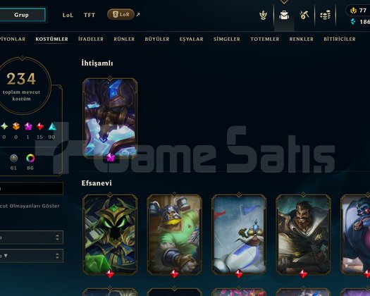 12/13/14/15/16 ŞANLI KOSTÜMLER + 614 LVL 234 SKIN