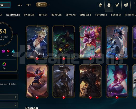 12/13/14/15/16 ŞANLI KOSTÜMLER + 614 LVL 234 SKIN