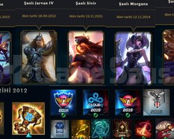12/13/14/15/16 ŞANLI KOSTÜMLER + 614 LVL 234 SKIN