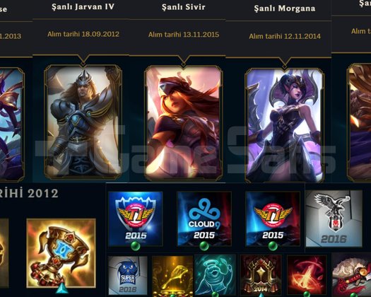12/13/14/15/16 ŞANLI KOSTÜMLER + 614 LVL 234 SKIN