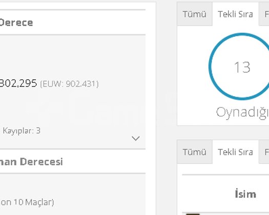 Euw Gold2 77 WR Fresh Hesap