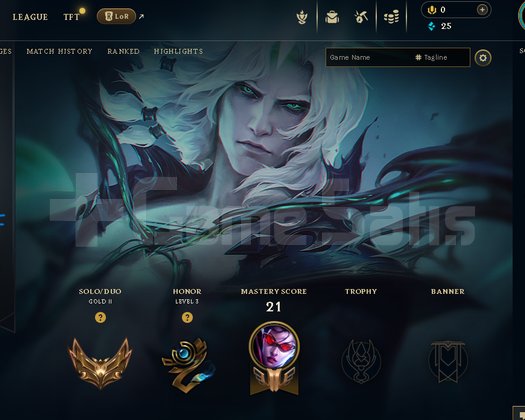 Euw Gold2 77 WR Fresh Hesap