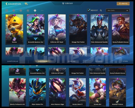WİLDRİFT CHALLENGER 138 HERO 119 KOSTÜM HESAP