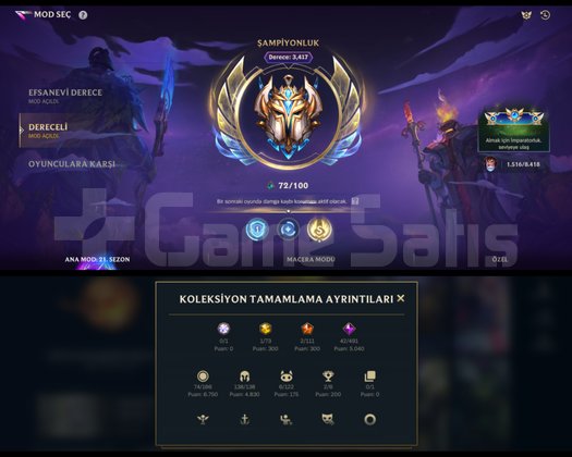 WİLDRİFT CHALLENGER 138 HERO 119 KOSTÜM HESAP