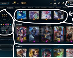 560 SKİN / FUL HERO +MAİL +14K SATIŞ