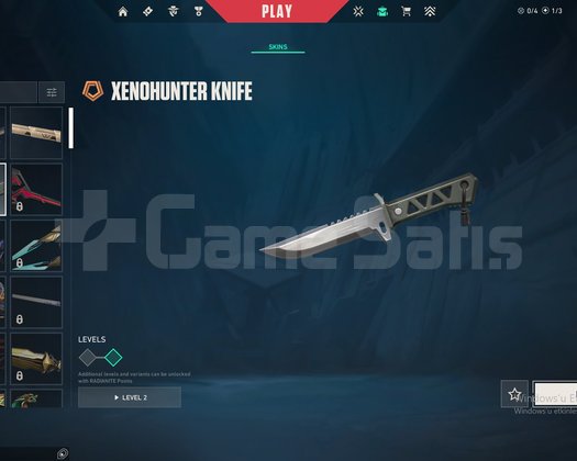 XENOHUNTER BIÇ + CHRONOVOID VANDAL +ONI PHANTOM