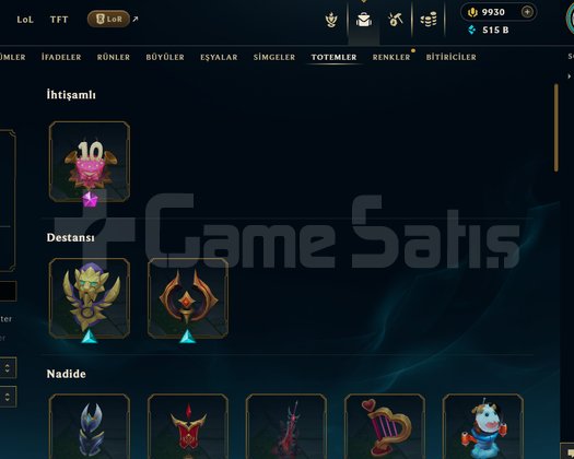 Nadir hesap | 348 Köstüm | 10K RP | 1.8 Milyn LULU