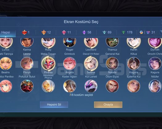 YÜCE GÖRMÜŞ MİD HESABI KAGURA LUNOX MAIN