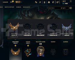 EUW GOLD 4 HESAP