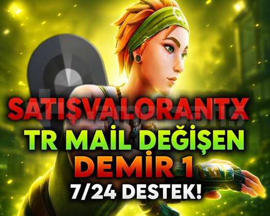 TR - DEMİR 1 - MAİL DEĞİŞEN - ULTRA DÜŞÜK MMR!