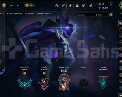 EUW 330 LEVEL MAİLLİ HANDMADE 88 SKİNLİ DOLU!!!