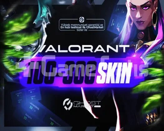 100TR 100-300 SKIN VALORANT GARANTILI RANDOM